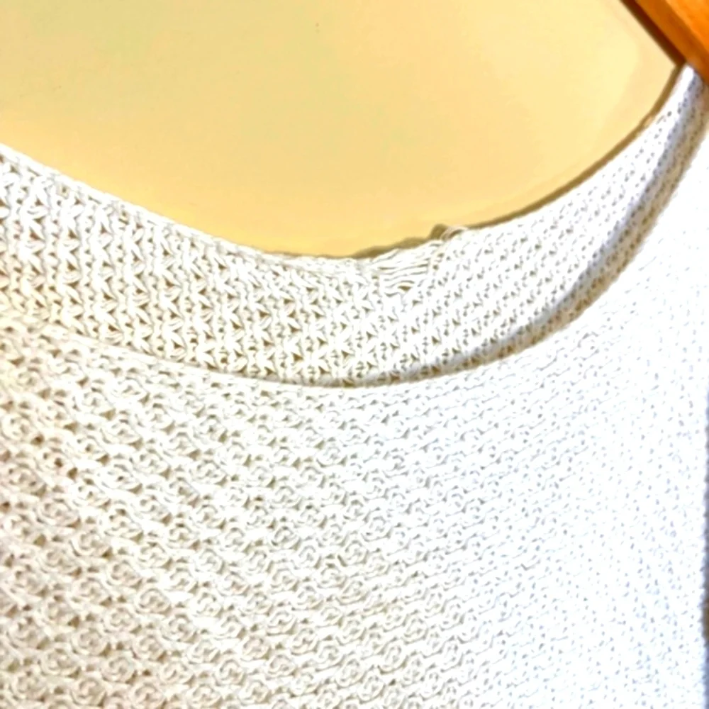 White Knit Sweater